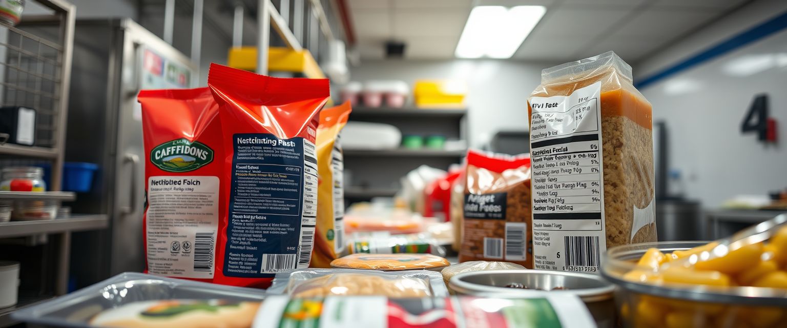Etiquetas De Alimentos