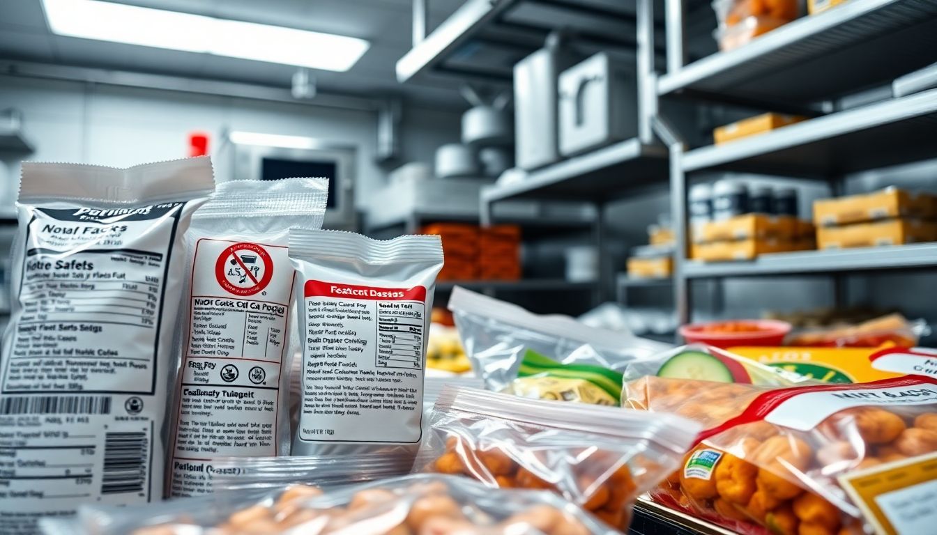 Etiquetas de Comida